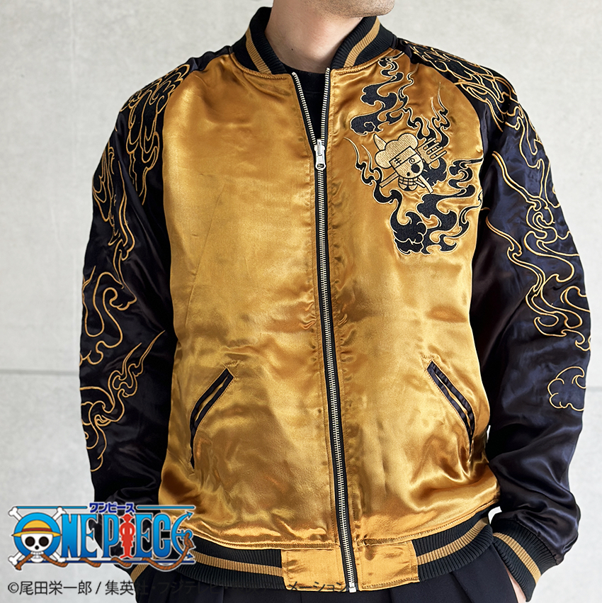 絡繰魂 粋 ワンピース ONEPIECE コラボ スカジャン サンジ