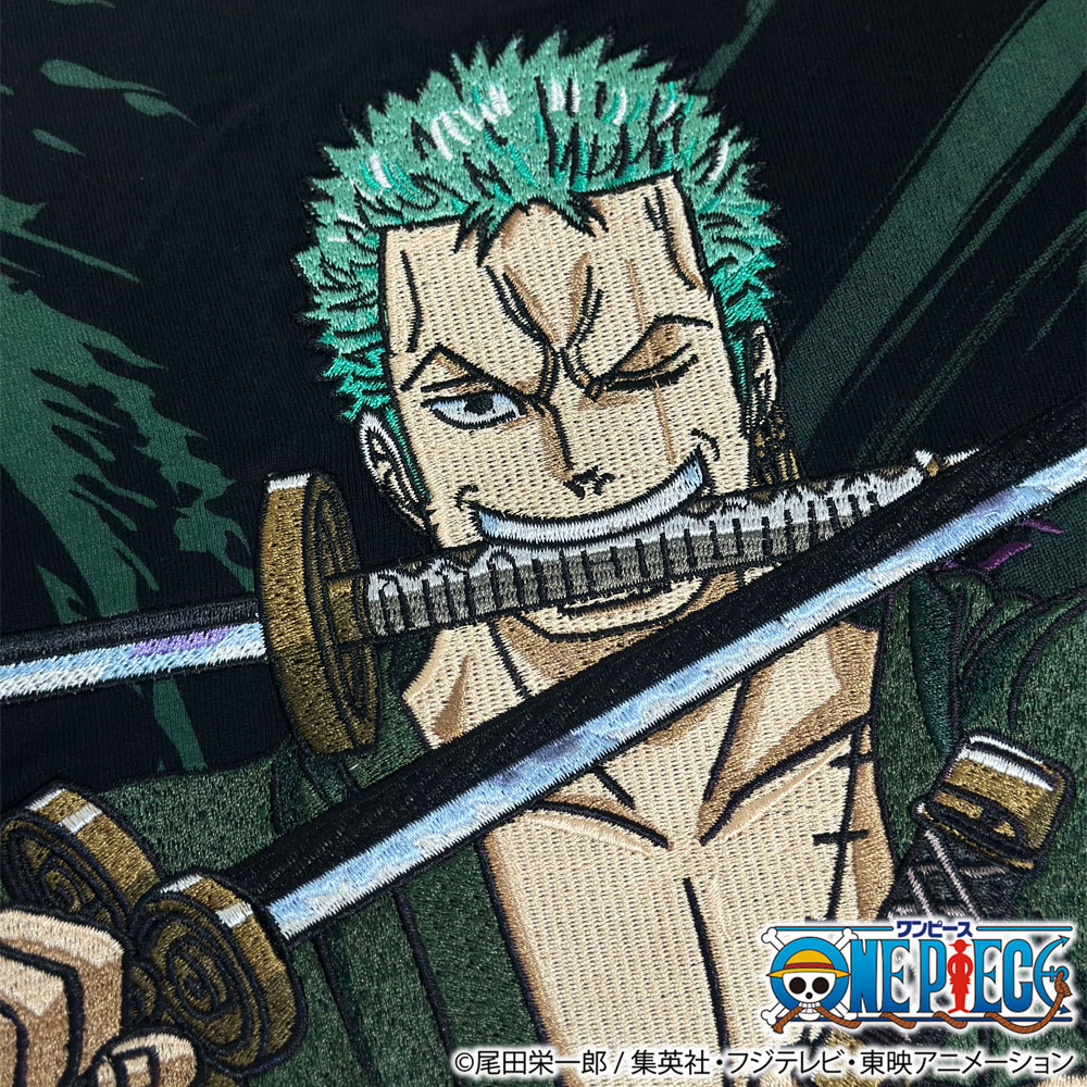 日本代表 ONE PIECE ロロノア・ゾロ 半袖シャツ 送料無料◇新品 ONE PIECE（ワンピース）風 ロロノア・ゾロ 半袖