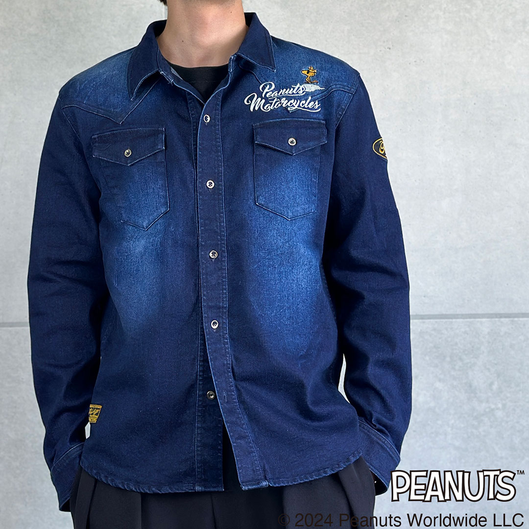 Flag staff（フラッグスタッフ） SNOOPY×Flagstaff スヌーピー刺繍