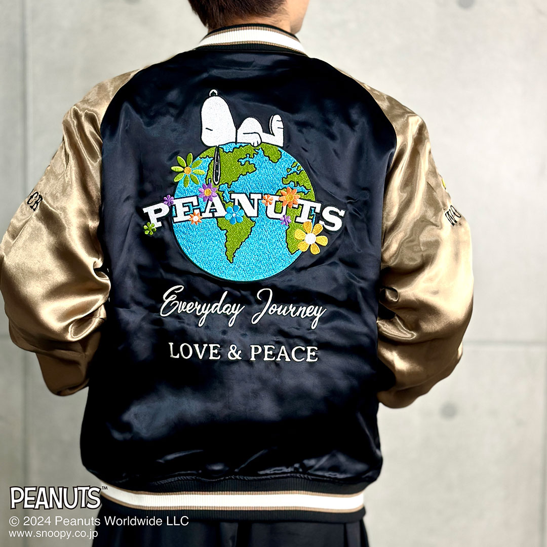 Flag staff（フラッグスタッフ） SNOOPY×Flagstaff スヌーピー刺繍