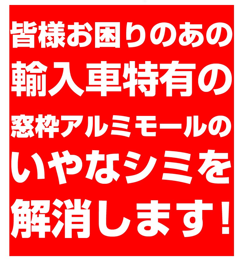 魁磨き塾 アルミメッキモールクリーナー S150 プロスタッフ | アルミ