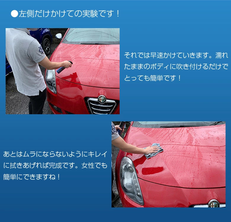 c1689 コーティング剤 車 LOOX レインコート + ルックス ヘッドライト