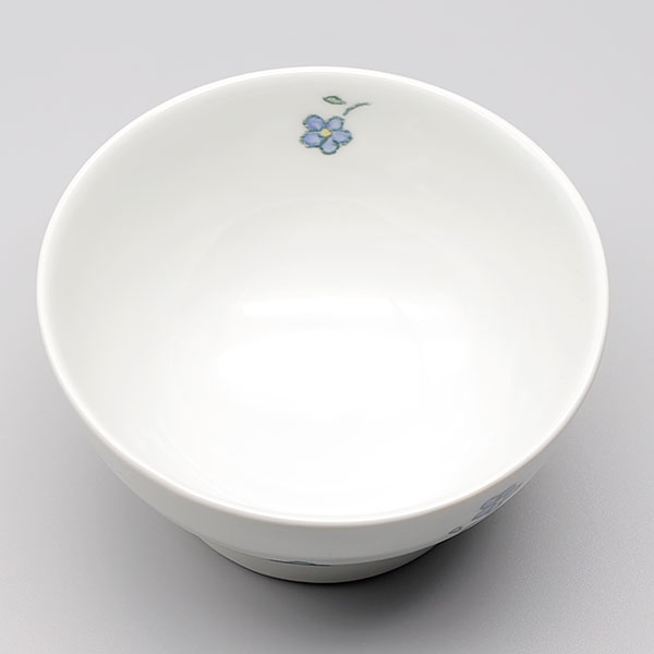 WINDY AND RAINY Thermal OCHAWAN サーマルお茶碗 茶扇 黒塗り銀パール 紫陽花 Qa204 - itotsune