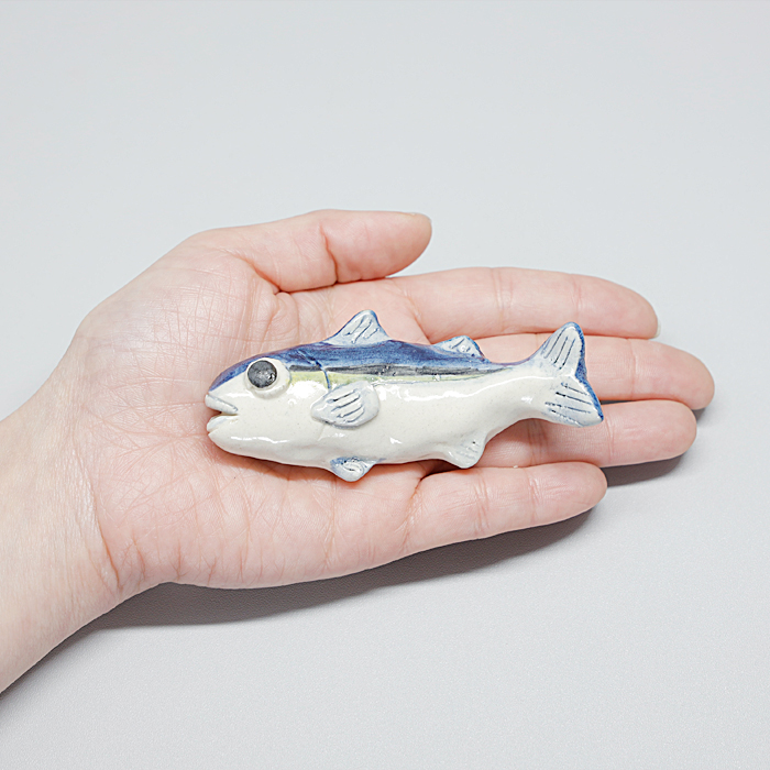 陶器箸置き ブリ はし置き 箸休め 置物 かわいい 魚 手作り 和風 風泥