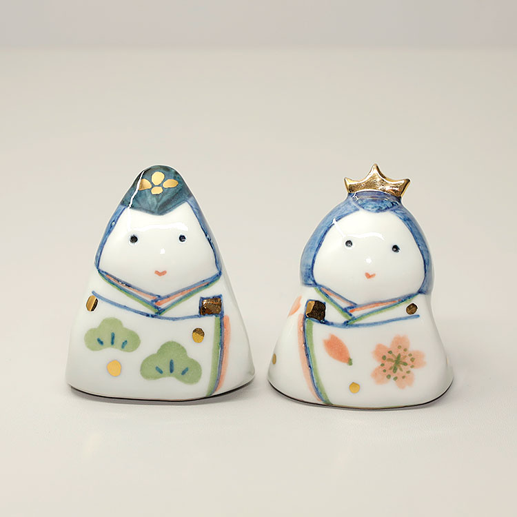 限定1点おしゃれ ひな人形セット 雛人形 台座付 コンパクト モダン