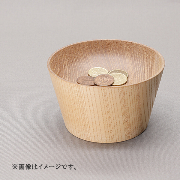 木製 小物入れ 丸 小物トレイ アクセサリー置き 収納 けやき 手作り