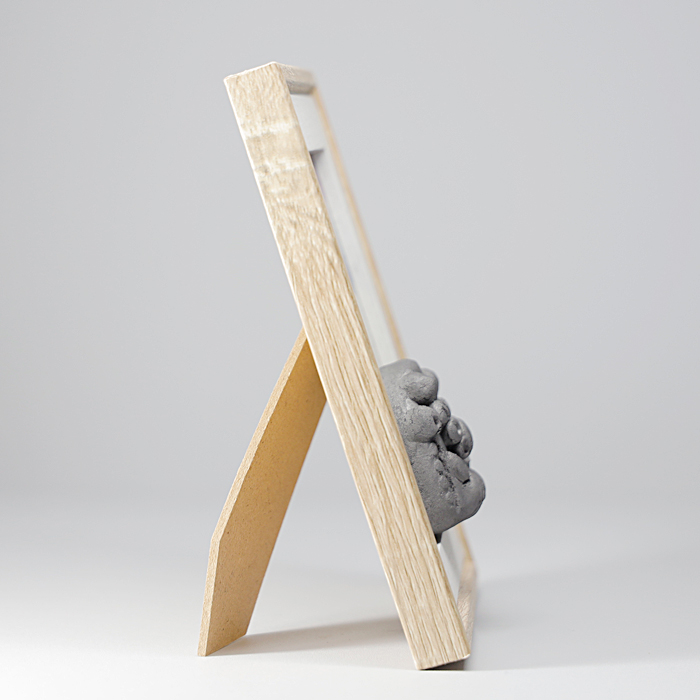 菊間瓦 額鬼 厄除け祈願 鬼瓦 いぶし銀 縁起物 スタンド 伝統工芸品