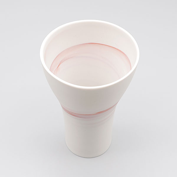 手作り陶器一品物 藤内 紗恵子】 作家 Saeko Fujiuchi マグカップ カップ ガラス釉 磁器