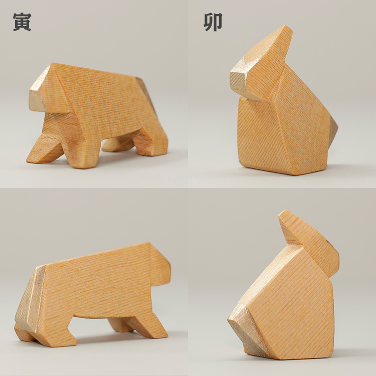 木製ヒノキ 干支・巳置物2個セット Amazon.co.jp: 干支置物 巳 起き上がりこぼしセット高級銘木台付