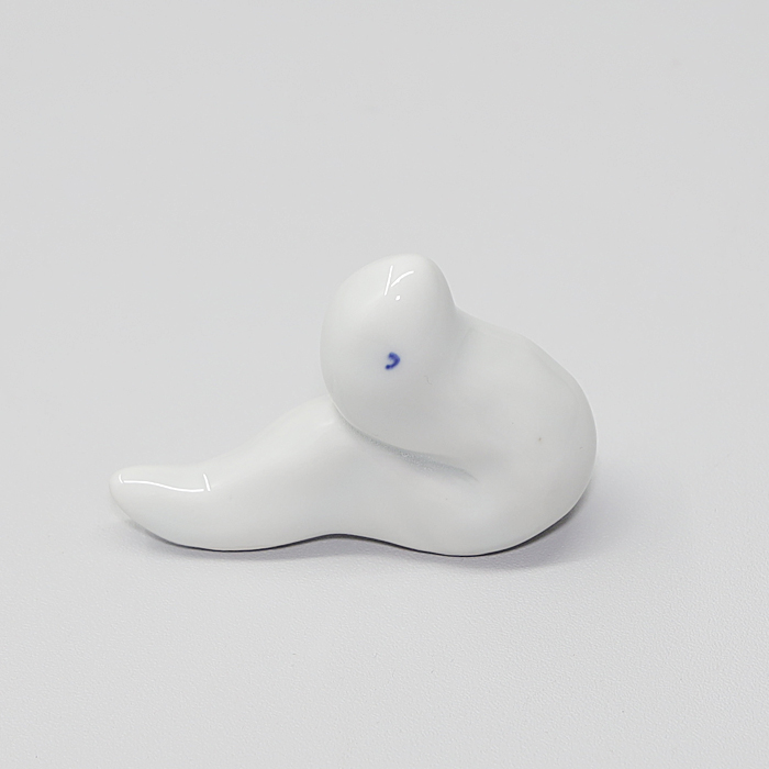 砥部焼 かわいい 2025 干支 巳 ペアセット 赤 置物 蛇 へび ヘビ