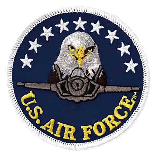 アメリカ空軍 USAF 迷彩服 ABU デザート 上下セット フルパッチ