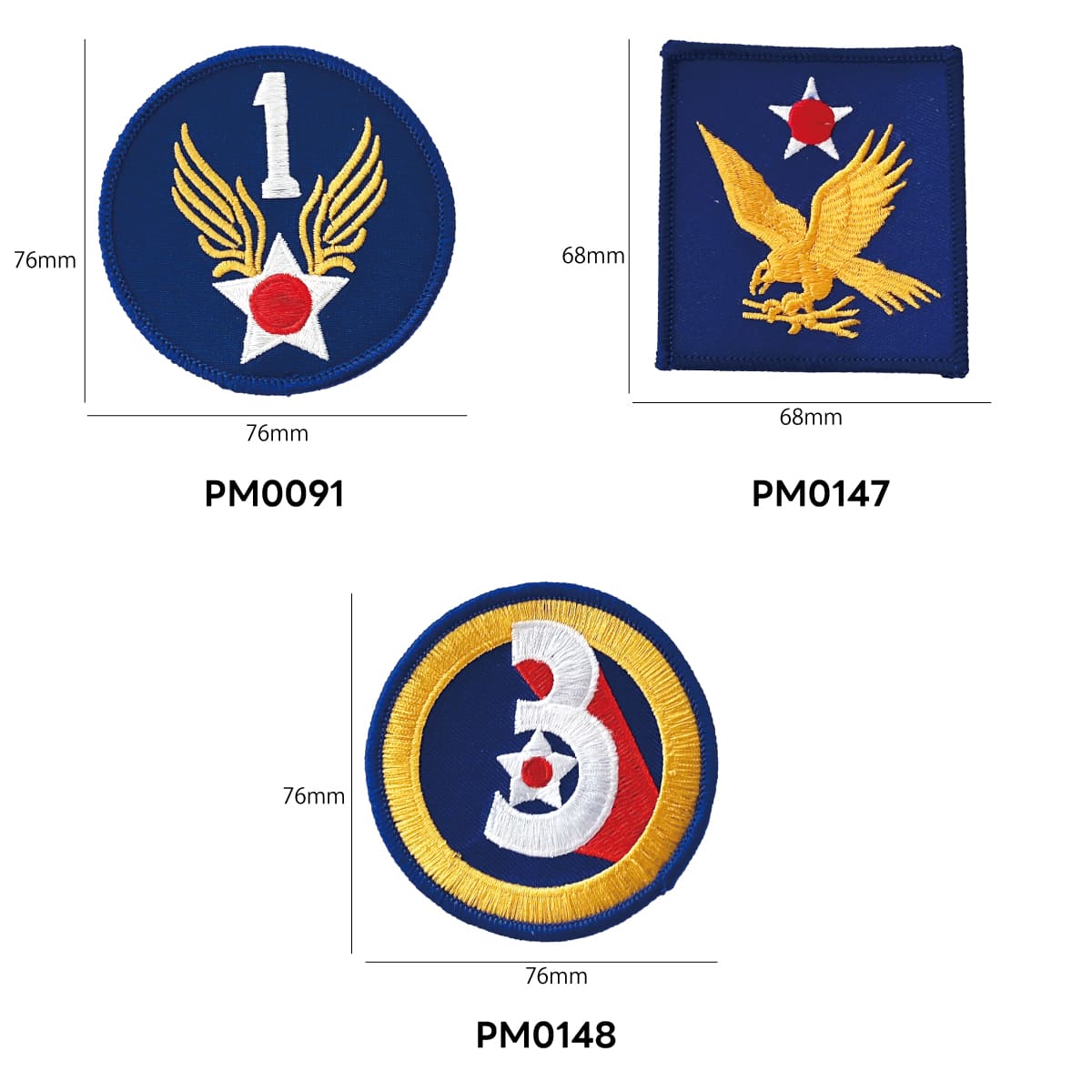 Army Air Corps WWII ミリタリー ワッペン パッチ USAAF 米軍 空軍