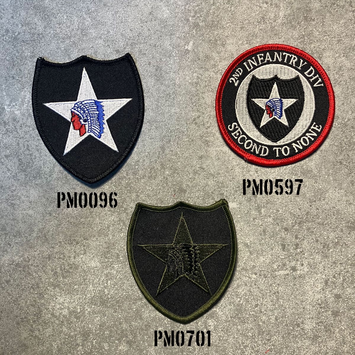 U.S. Army 2nd Infantry Division 第2歩兵師団 ミリタリーワッペン