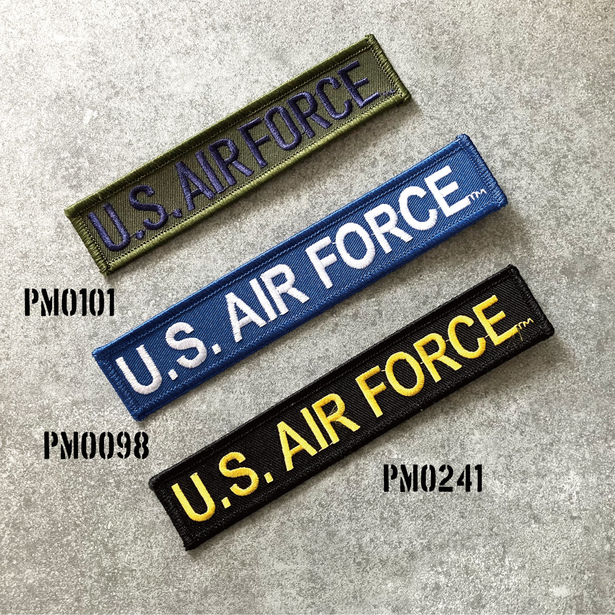 U.S. Air Force Designs USAF アメリカ空軍 ワッペン 刺繍 パッチ