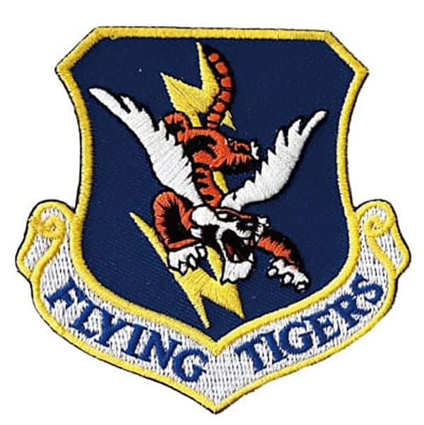 U.S. Air Force Squadrons ワッペン 196th TFS Grizzlys Flying Tigers