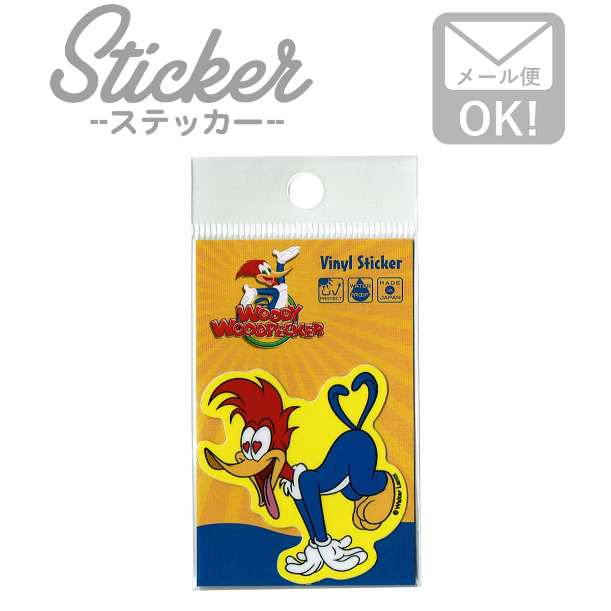 ステッカー アニメ ウッドペッカー キャラクター キャラクター