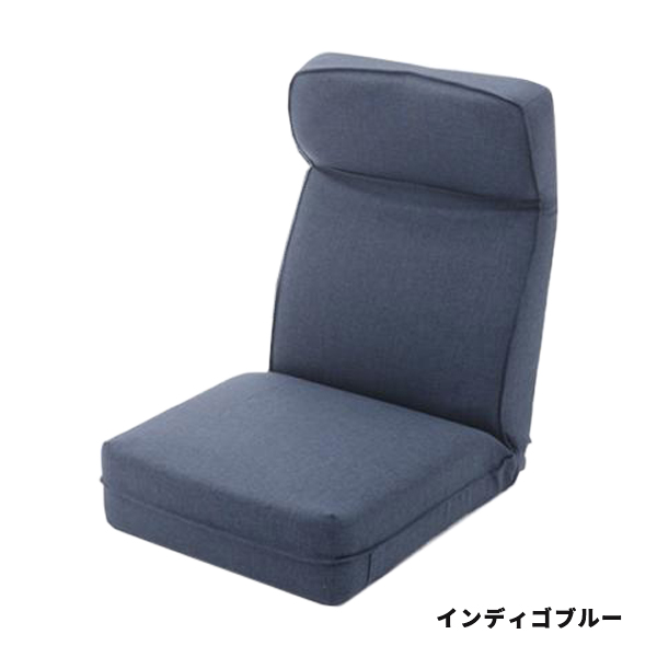 座椅子 おしゃれ 腰痛 コンパクト リクライニングチェア 一人用 背もたれ 椅子 ポケットコイル 北欧 日本製｜waraku-neiro｜03