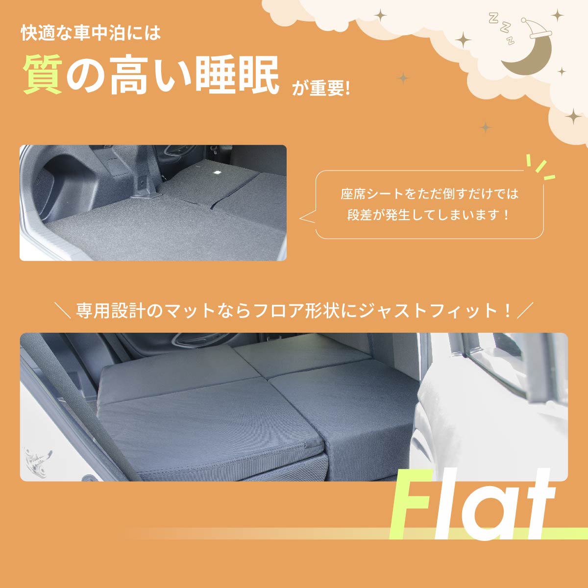 車中泊 マット ヤリスクロス MXPJ10/15 MXPB10/15 デッキボード上段