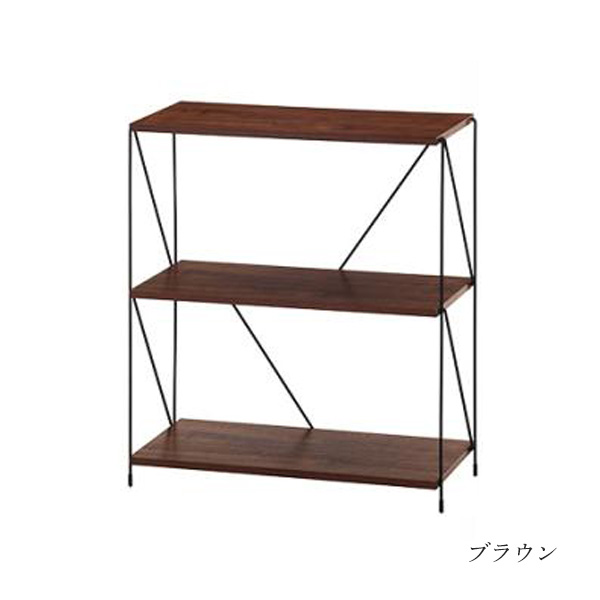 不二貿易（Fuji Boeki） ezbo イジボ ラック ワイヤーラック 幅60cm 3