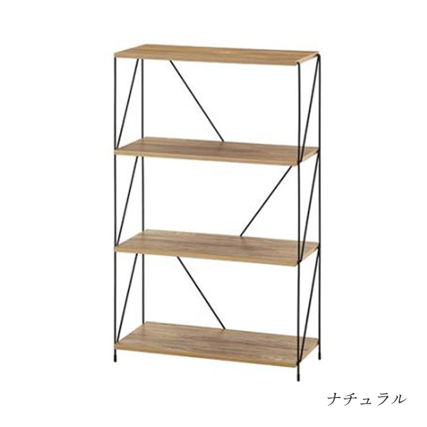 不二貿易（Fuji Boeki） ezbo イジボ ラック ワイヤーラック 幅60cm 4