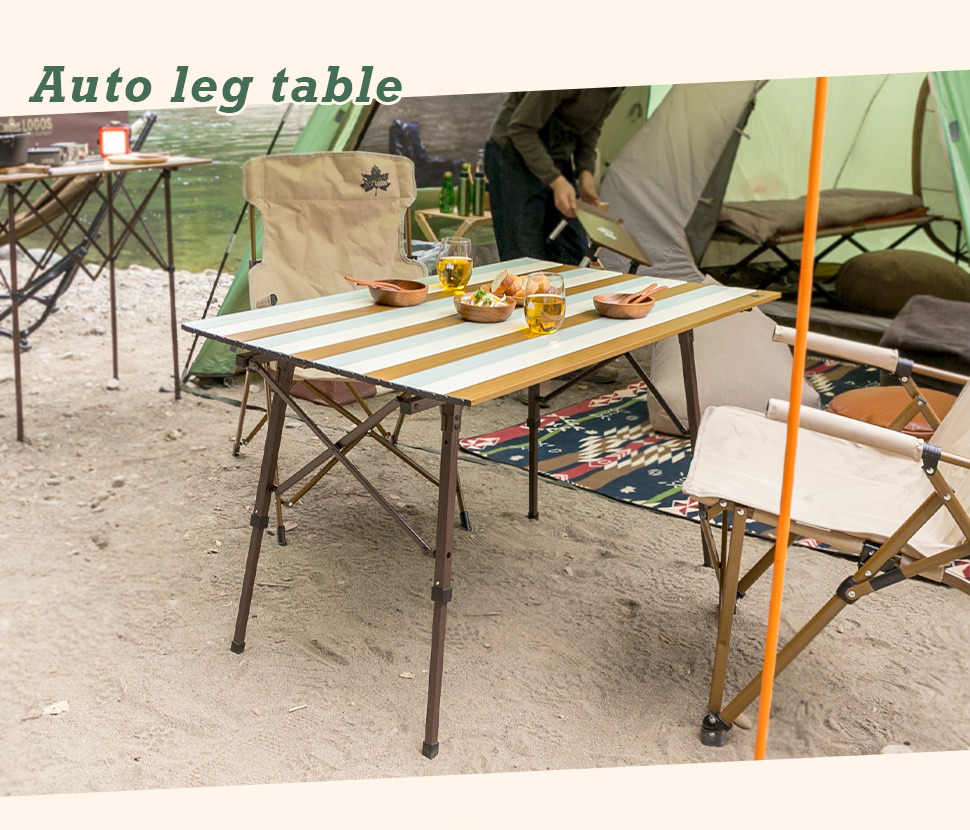 ロゴス LOGOS テーブル おうちキャンプ お庭キャンプ オートレッグ 