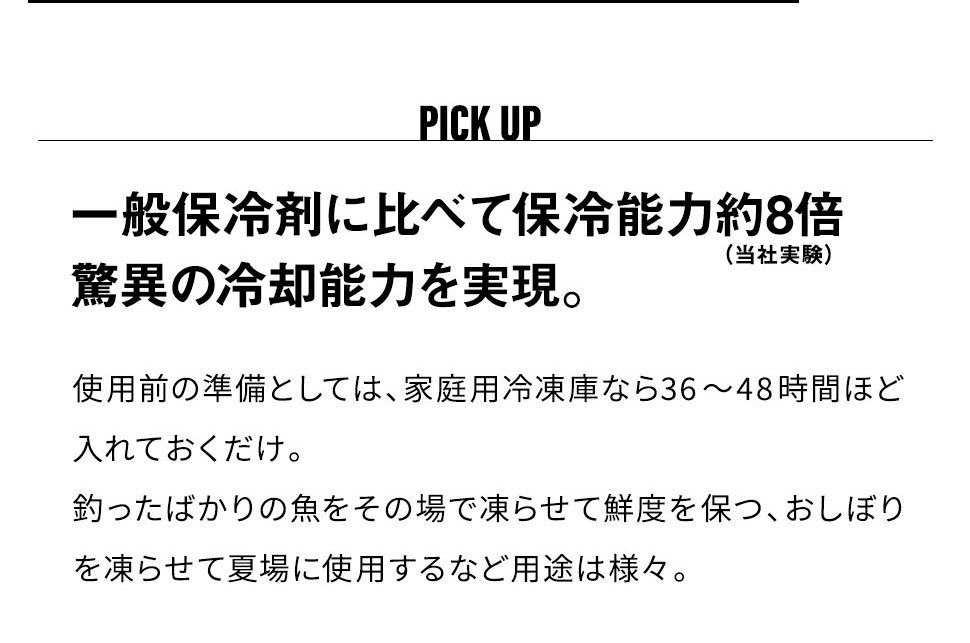 氷点下パック 保冷剤 ロゴス LOGOS クーラーボックス 強力 凍結 GT−16