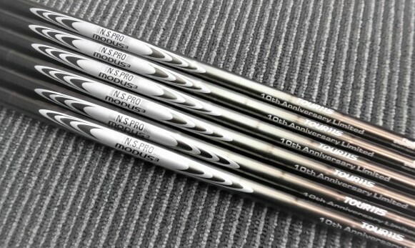 N.S.PRO MODUS3 TOUR 115 10th Anniversary Limited BLACK SHAFT  #5-PW用（6本SET）2021年限定カラー 新品！