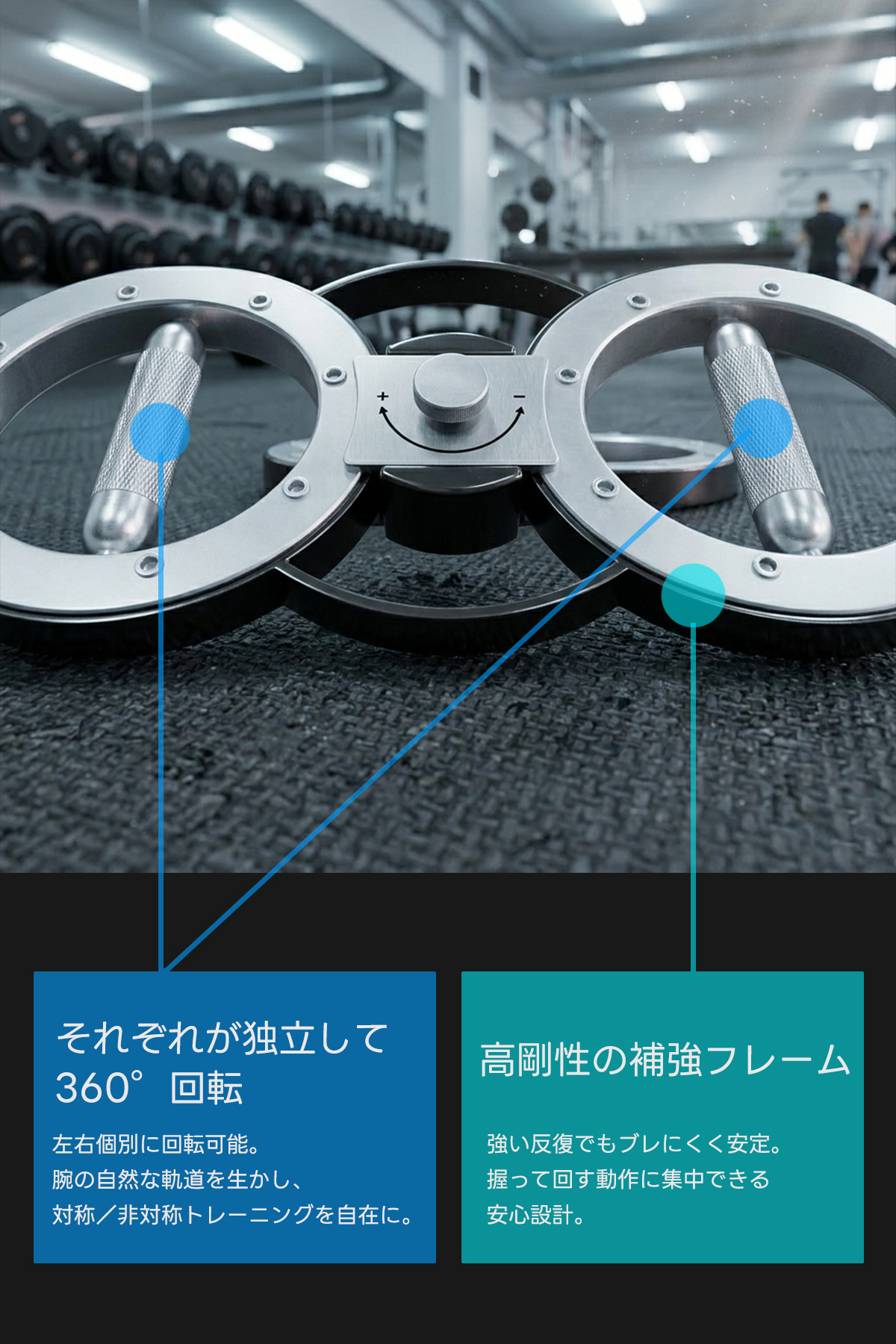 WASAI バーンマシン｜パワーマシン アームワークアウト 回転トレーナー