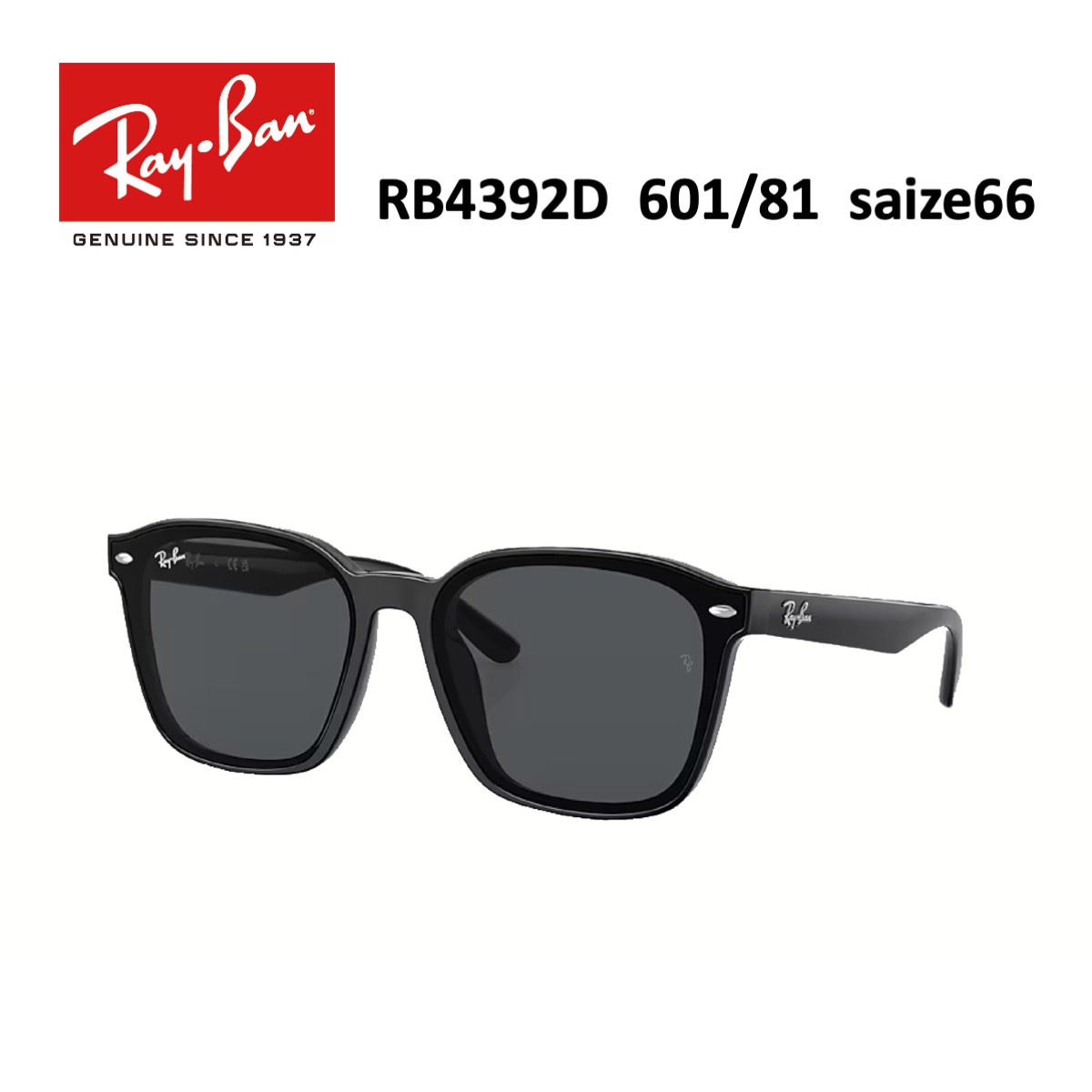 Ray-Ban（レイバン） レイバン【国内正規品】 RayBan RB4392D 601/81