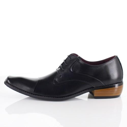 メンズ ビジネスシューズ Bump N GRIND バンプ アンド グラインド 靴  BG-2799 BLACK ブラック 外羽根 ストレートチップ 本革 紳士靴 セール