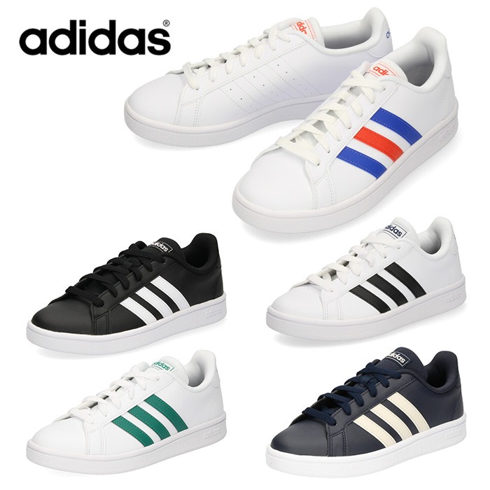 adidas アディダス メンズ レディース スニーカー グランドコートベース EE7900 EE7901 EE7904 EE7905 EE7906 ブラック  ホワイト ネイビー 通学靴 セール :adi-grancourt:Parade ワシントン靴店 - 通販 - Yahoo!ショッピング