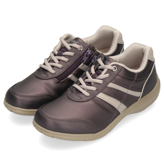 靴 スニーカー 63 Off レディース コンフォート シューズ 外反母趾 ダンロップ ストレッチフィット 4e 幅広 軽量 Dunlop 防滑 ワイズ ファスナー付き Df033