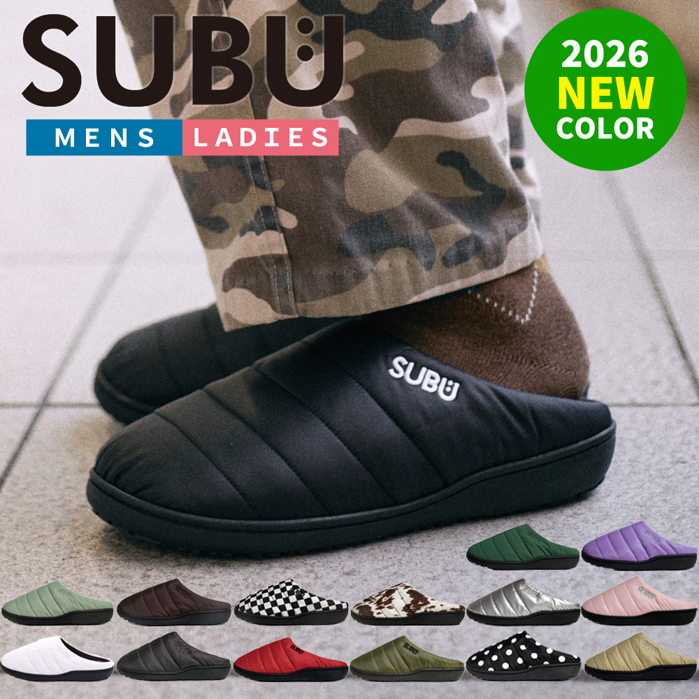SUBU（スブ） サンダル レディース メンズ SUBU PERMANENT BLACK