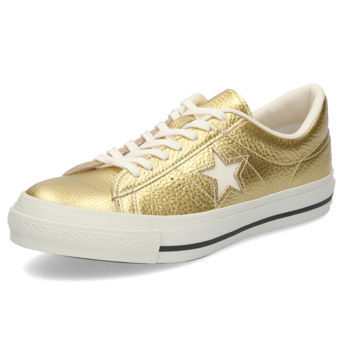 コンバース CONVERSE メンズ スニーカー ワンスター J メタリック 35200151 ゴールド 国産 ゴージャス メタリックレザー セール