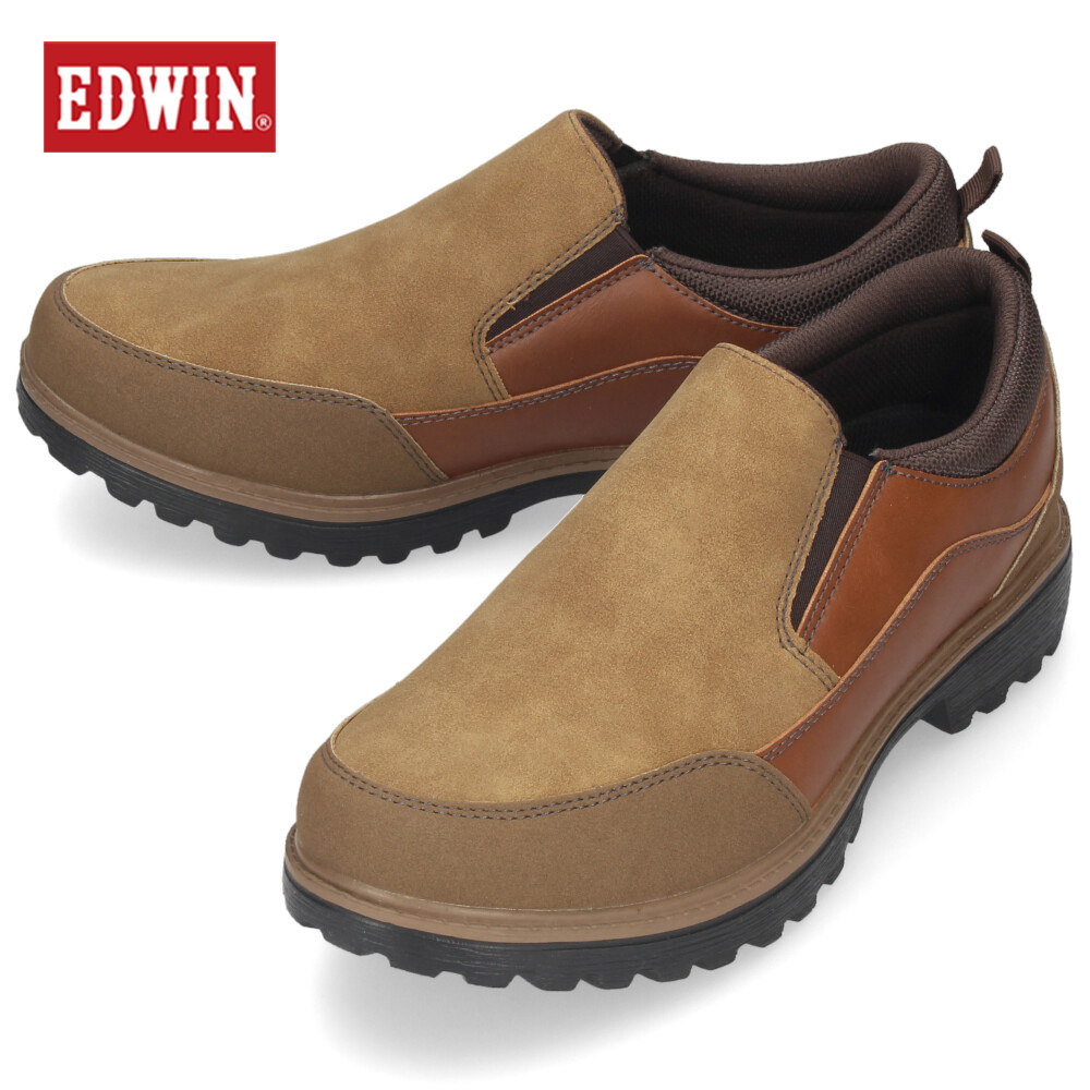 EDWIN（エドウィン） カジュアルシューズ メンズ 防水 EDWIN EDM-543