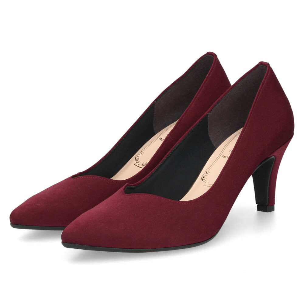 パンプス ブラック 黒 ベージュ ワイン ハイヒール ポインテッドトゥ V