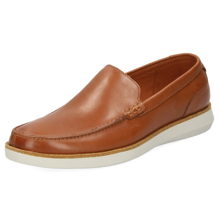 Clarks クラークス メンズ ローファー スリッポン Fairford Step フェアフォード ステップ タン レザー ブラウン 靴 セール Sale 76 Off