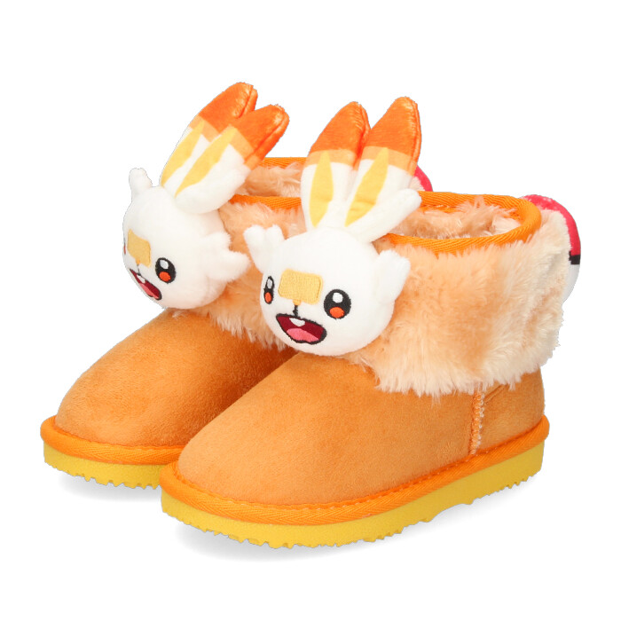 ポケットモンスター キッズ ブーツ フェイクファー 3513 ポケモン