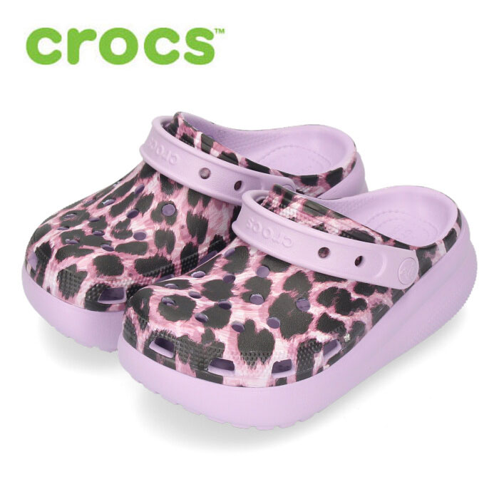 クロックス サンダル 厚底 キッズ crocs クラシック アニマル 