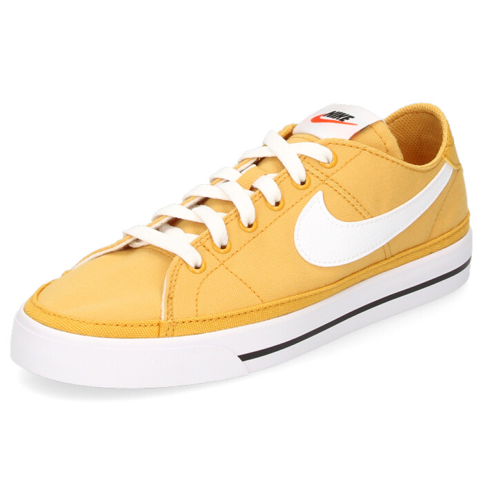 nike court yellow