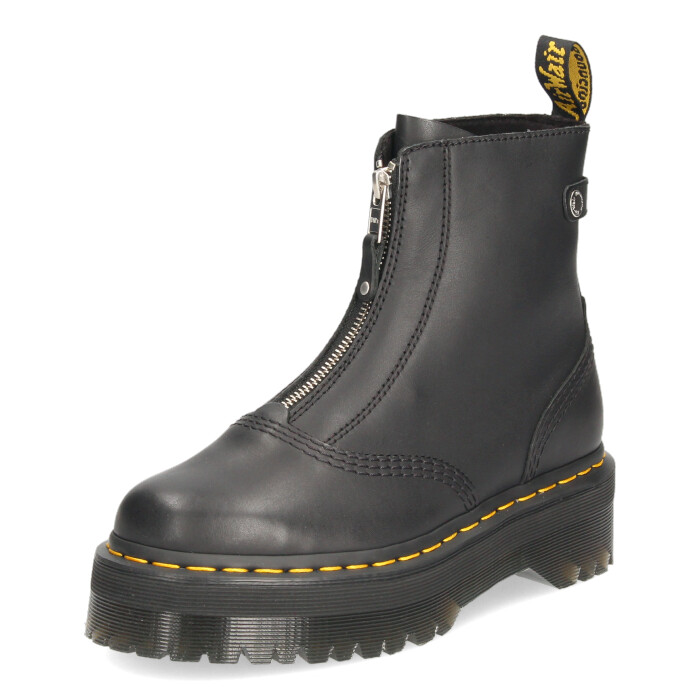 【Dr.Martens】美品✨Jetta 23cm ブーツ　フロントジップ Dr.Martens ドクターマーチン レディース ブーツ JETTA ジップ