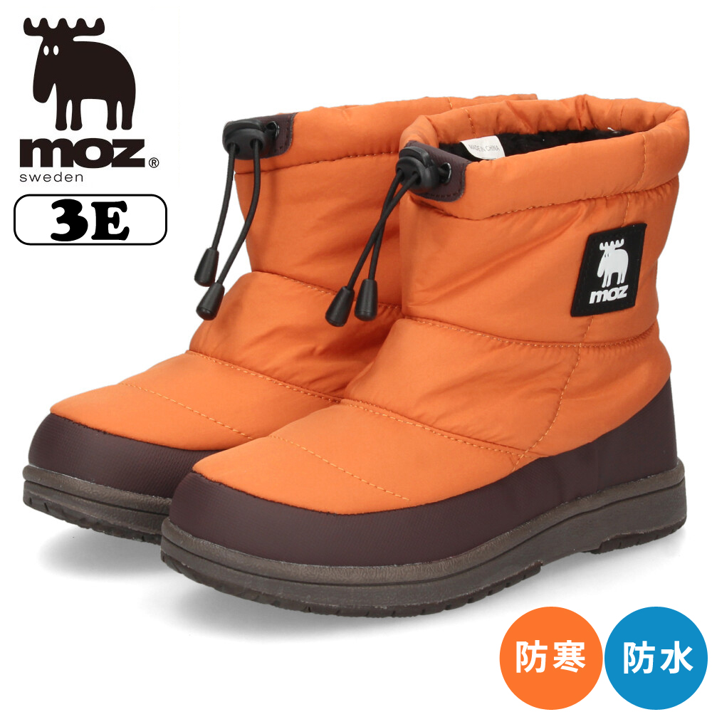 moz（モズ） ブーツ あったか レディース 防水 3E 歩きやすい 疲れない