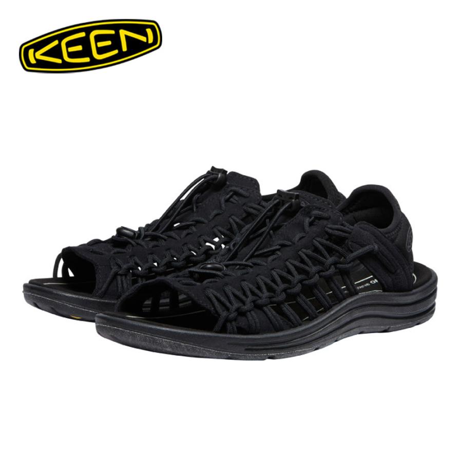 KEEN キーン メンズ サンダル ユニーク ツー オーティー 1027290  UNEEK II OT ブラック オープントゥ スニーカー シューズ 靴