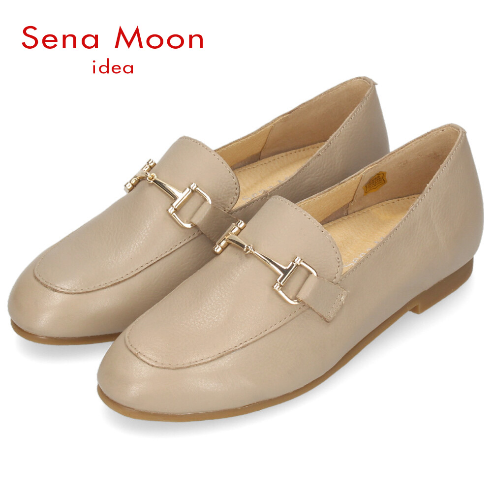 レディース ローファー 本革 靴 フラットシューズ カジュアルシューズ ビット ローヒール コンフォート ぺたんこ セナムーン SENAMOON 8112 8113 レディース ローファー 本革 靴 フラットシューズ カジュアルシューズ