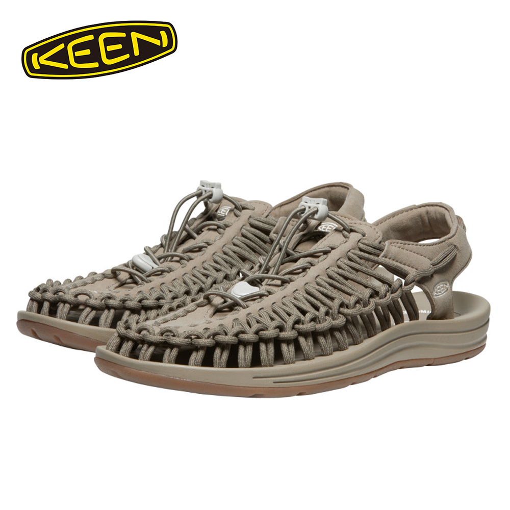 KEEN キーン メンズ ユニーク 1025169 UNEEK FLAT グレー サンダル  スニー...