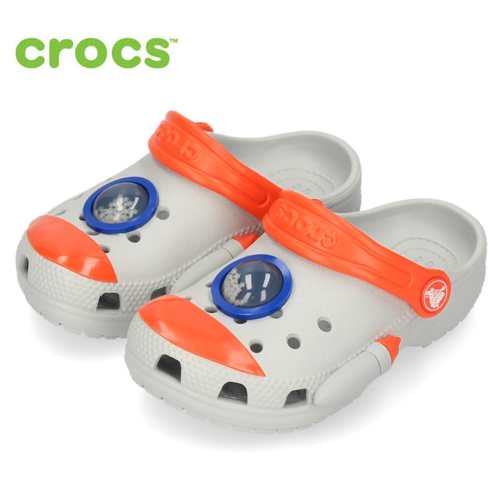 T セット crocs（クロックス） キッズ サンダル クラシック ロケット シップ