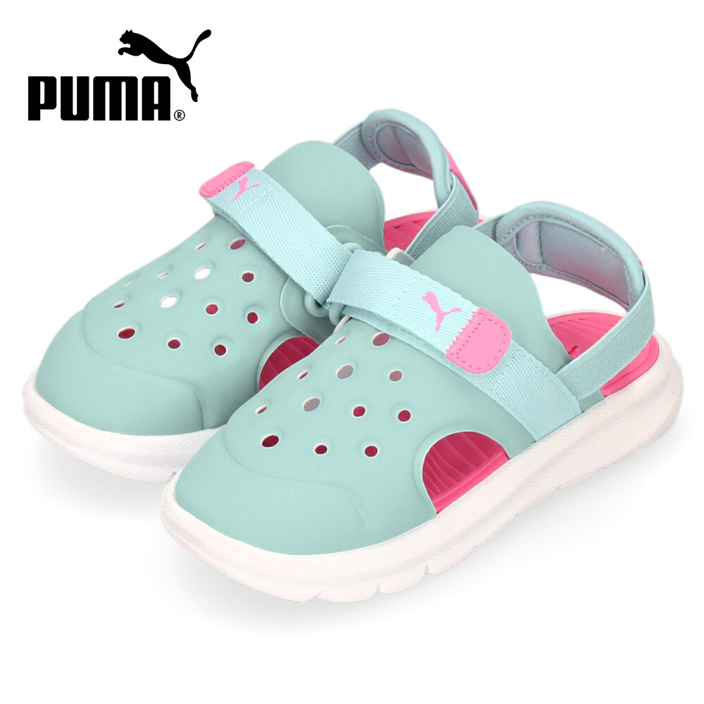 PUMA ベビー プーマ エボルブ AC サンダル 389148 01 ブラック