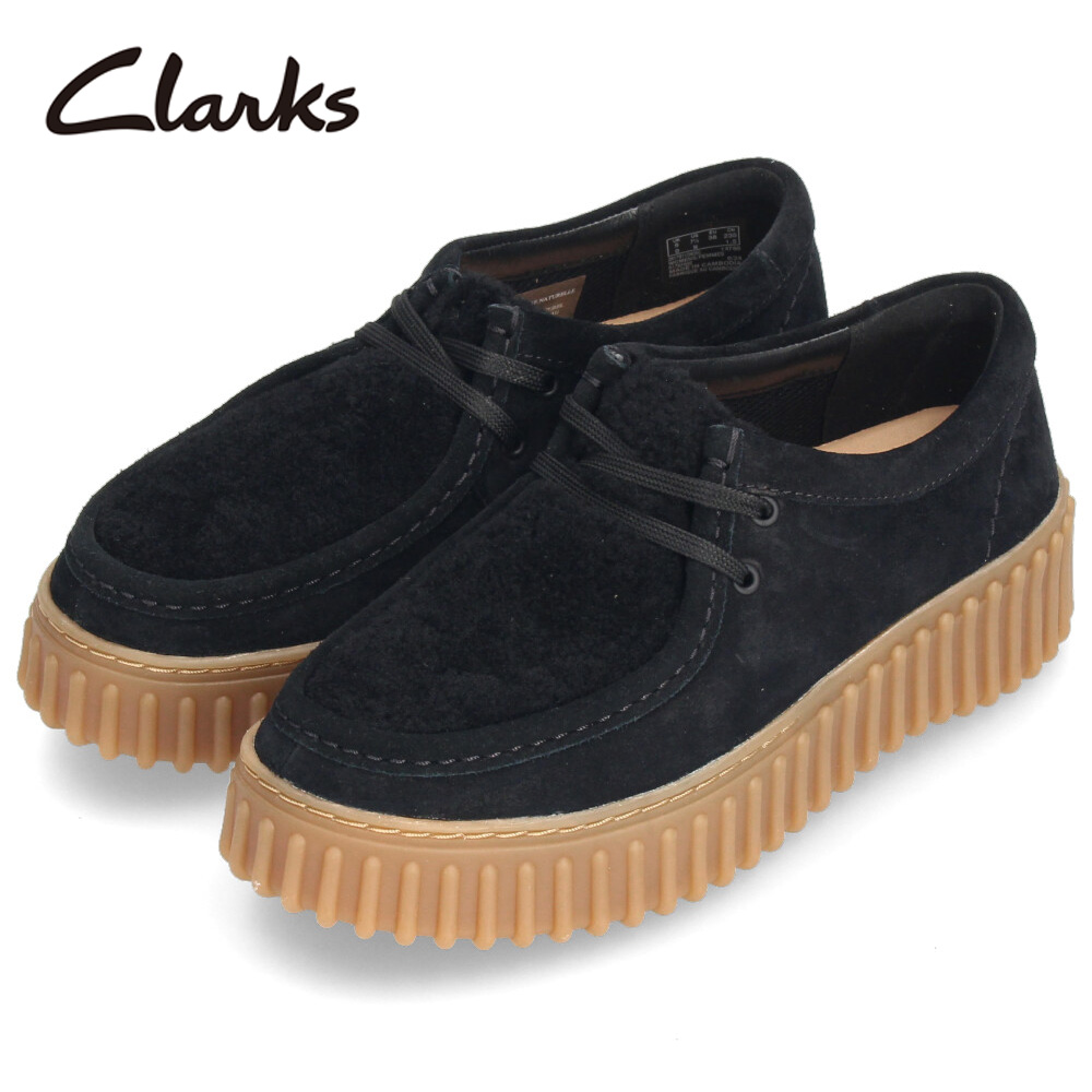 ☆新品未使用 ☆ClarksWallabee ブラック スエード モカシン