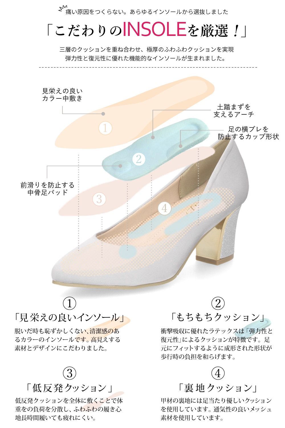 Parade 爆買 パーティ フォーマル 結婚式 痛くない 疲れない パンプス