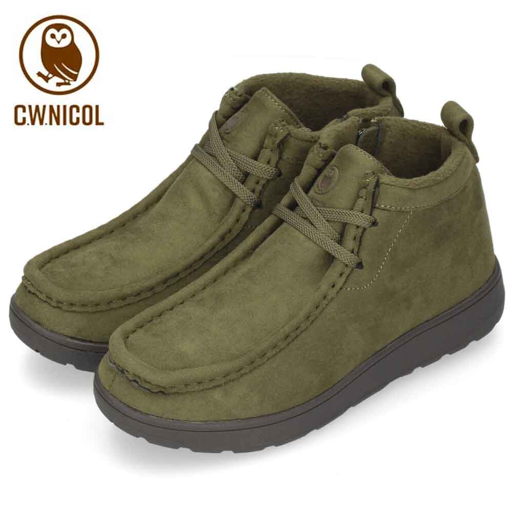 チロリアンブーツ レディース 歩きやすい 3cm防水 撥水 ショートブーツ